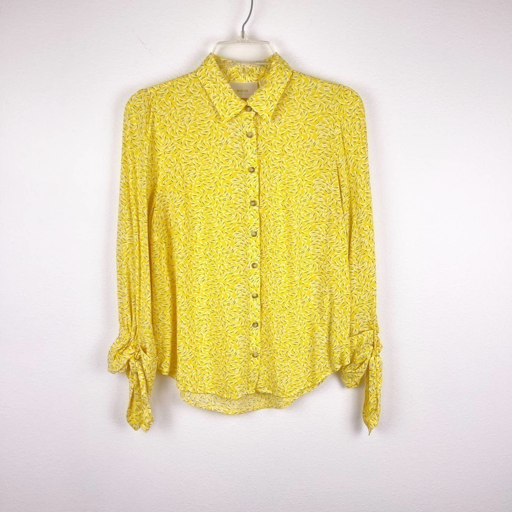 Anthropologie Maeve Blithe Button Down Blouse Top… - image 2